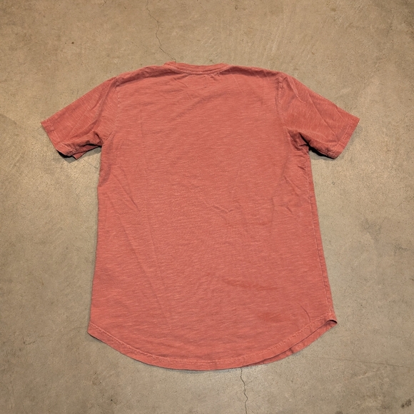 Goodlife USA Made Men's L Shirt Heather Pink/Salmon Flaw - Picture 4 of 7
